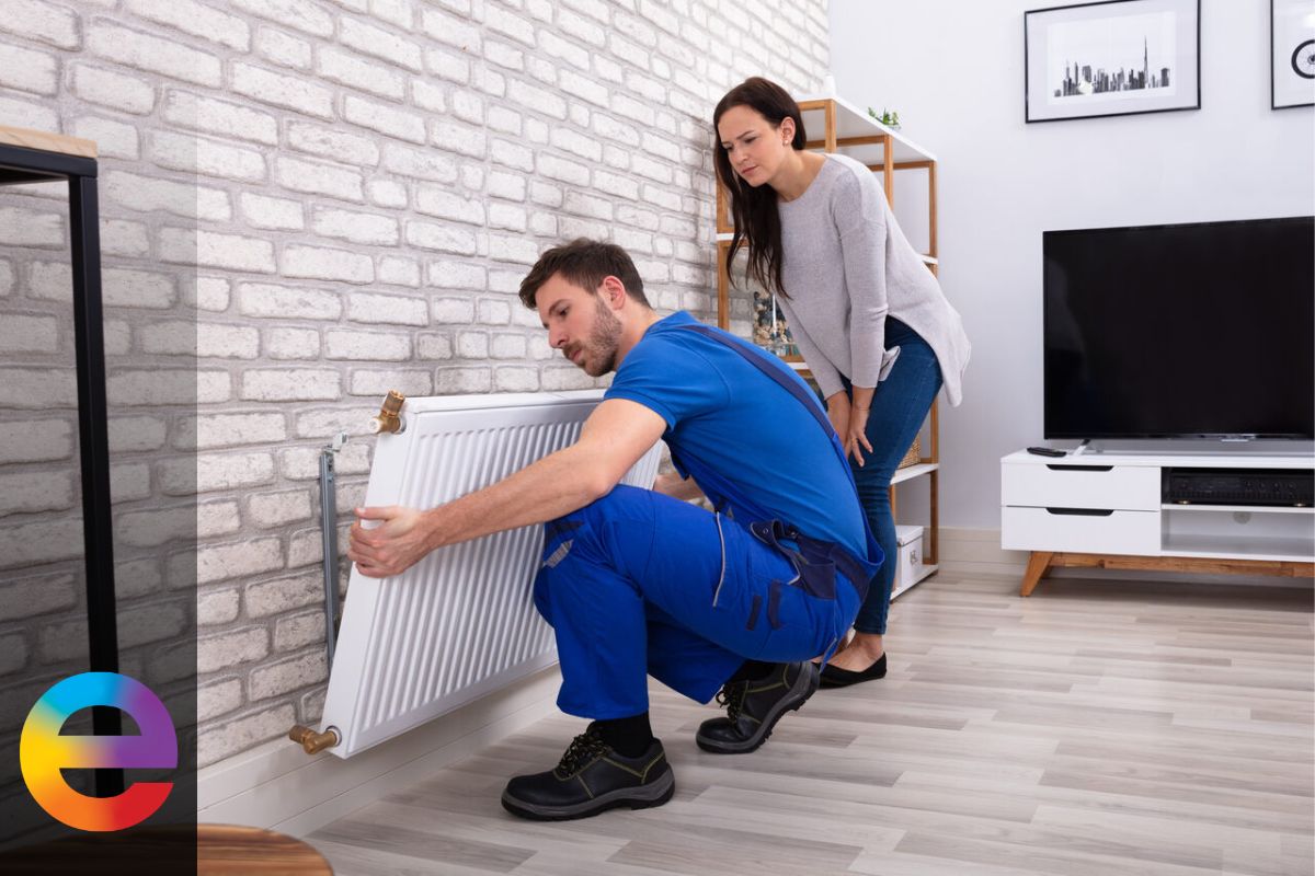 Tepelné čerpadlo pracující s radiátory. Instalace radiátorů.